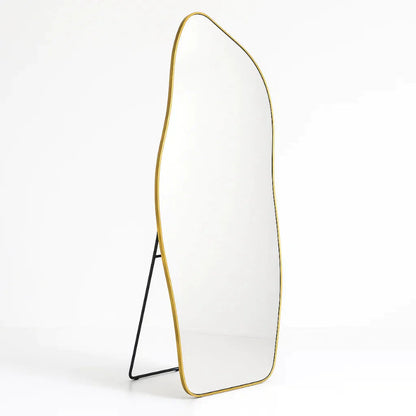 150 x 60 cm Espejo de Cuerpo Entero de Algodón Orgánico con Marco de Aluminio – Oferta Especial
