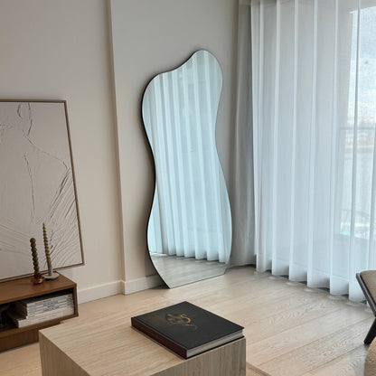 Espejo Edge – Espejo de cuerpo entero sin marco estilo estanque (170 cm x 80 cm)